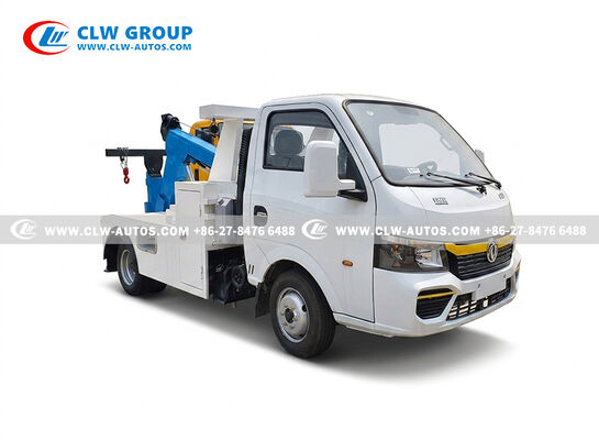 Compact Mini 3 Ton Integrated Wrecker Tow Truck for Narrow Road Rescue
