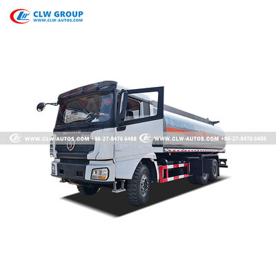 SHACMAN 6x4 25,000L High-Capacity Fuel Tanker Truck with Censtar Dispenser & Emergency Shut-Off Alarm