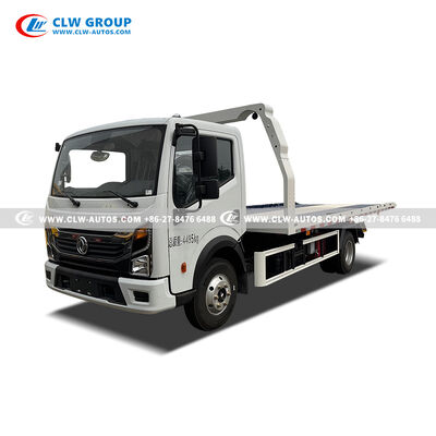 Dongfeng Dolica 4-Ton Recovery Flatbed Wrecker Tow Truck 6m Tilt Tray