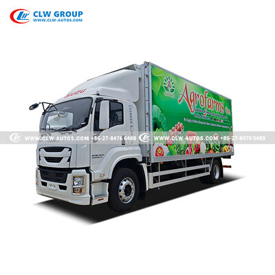 I-SUZU 10Ton Refrigerated Truck with 2000KG Hydraulic Tailgate