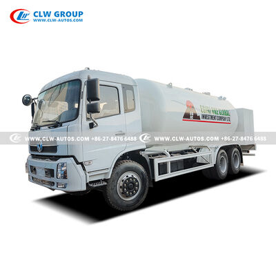 Dongfeng Tianjin 6x4 10-Ton CNG Transport Truck with Comprehensive Safety Systems for Heavy-Duty Gas Delivery