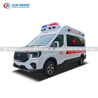 Ford Transit T8 4x2 ICU-Grade Ambulance with Negative Pressure System and Ford 2.3T Diesel Engine