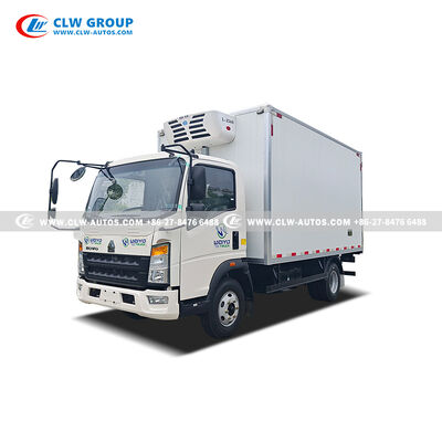 HOWO 4.2m Refrigerated Truck for Cold Chain Delivery