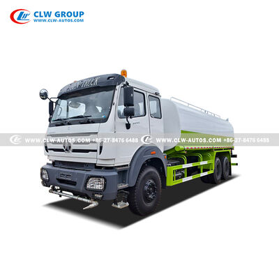 Beiben 6x4 20,000L Water Sprinkler Truck with WEICHAI 280-420HP Engine and Multi-Function Spraying System