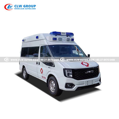 JMC 4x2 Ambulance with 2.0L Diesel Engine and Spacious Medical Cabin Featuring Dual ABS Safety Systems