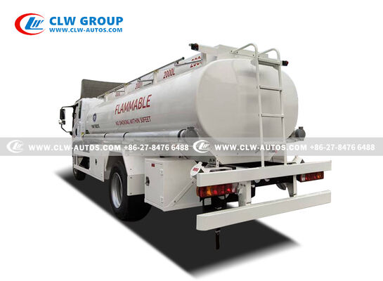 FAW 4x2 Mini Fuel Tanker Truck with 3,000-5,000L Q235 Carbon Steel Tank and Euro II/III Diesel Engine