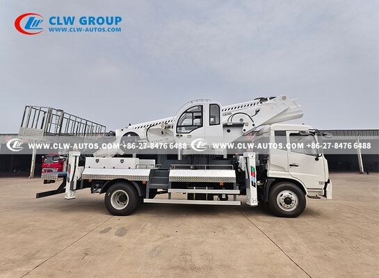 55m Telescopic Aerial Work Platform Truck With 400kg Bucket