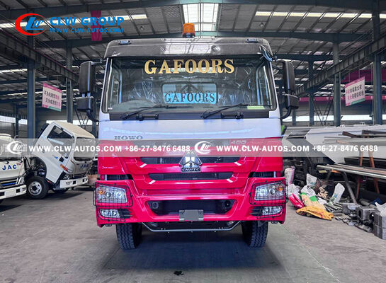 Sinotruk HOWO RHD 6x4 25-Ton Hydraulic Hook Lift Truck with Weichai 400HP Engine and RHD HW76 Cabin