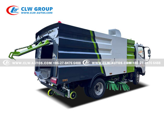 FAW RHD 5.5m³ Road Sweeper Truck – Right-Hand Drive Vacuum Sweeper with Dual-Engine Power & Intelligent Control