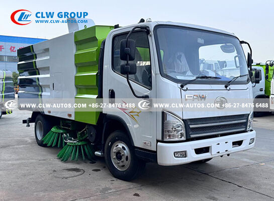 FAW RHD 5.5m³ Road Sweeper Truck – Right-Hand Drive Vacuum Sweeper with Dual-Engine Power & Intelligent Control