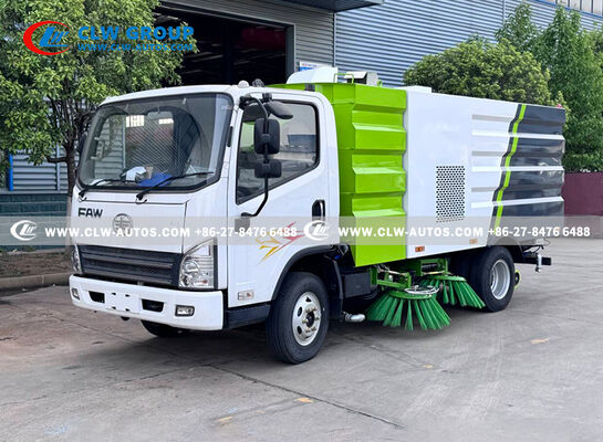 FAW RHD 5.5m³ Road Sweeper Truck – Right-Hand Drive Vacuum Sweeper with Dual-Engine Power & Intelligent Control