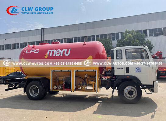 Sinotruk HOWO 4x2 15,000L LPG Bobtail Truck with CORKEN Z2000 Pump and Q345R Steel Tank for Heavy-Duty Propane Delivery