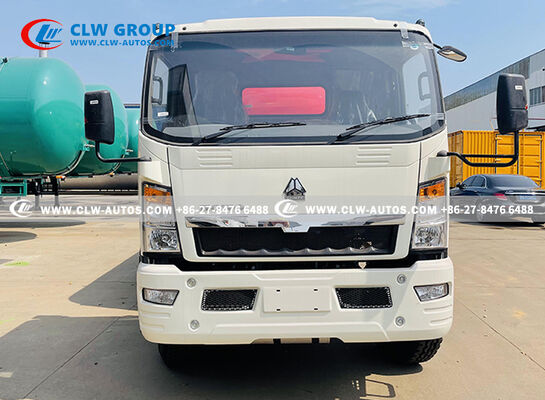 Sinotruk HOWO 4x2 15,000L LPG Bobtail Truck with CORKEN Z2000 Pump and Q345R Steel Tank for Heavy-Duty Propane Delivery