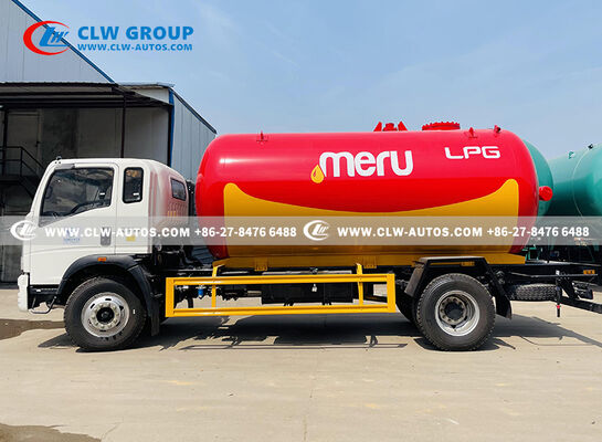 Sinotruk HOWO 4x2 15,000L LPG Bobtail Truck with CORKEN Z2000 Pump and Q345R Steel Tank for Heavy-Duty Propane Delivery
