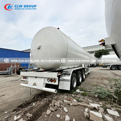 59.5CBM 3 Axle LPG Tank Semi Trailer For Nigeria