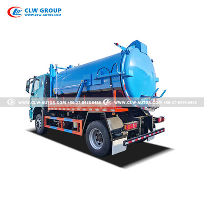 Sinotruk Howo Sewage Suction Truck with Jurop PN155 Vacuum Pump
