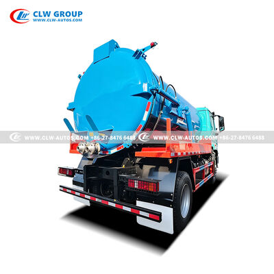 Sinotruk Howo Sewage Suction Truck with Jurop PN155 Vacuum Pump