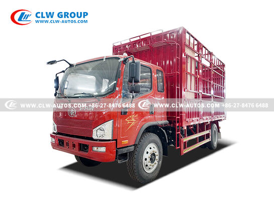 FAW Tiger VH 4x2 Stake-Side Cargo Truck with Yuchai 130HP Engine, Removable Stake Body & 10 Ton Payload for Agriculture