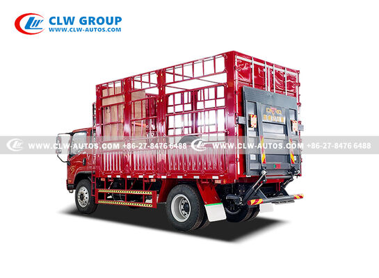 FAW Tiger VH 4x2 Stake-Side Cargo Truck with Yuchai 130HP Engine, Removable Stake Body & 10 Ton Payload for Agriculture