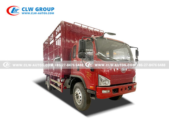FAW Tiger VH 4x2 Stake-Side Cargo Truck with Yuchai 130HP Engine, Removable Stake Body & 10 Ton Payload for Agriculture