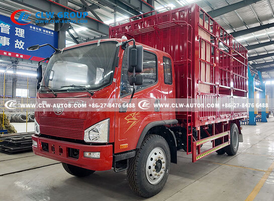 FAW Tiger VH 4x2 Stake-Side Cargo Truck with Yuchai 130HP Engine, Removable Stake Body & 10 Ton Payload for Agriculture