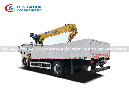 ISUZU GIGA 8x4 16-Ton Straight Boom Crane Truck with 360° Rotation and 350HP Euro IV Engine