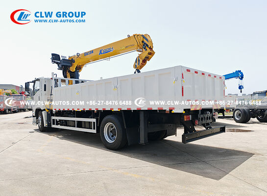 ISUZU GIGA 8x4 16-Ton Straight Boom Crane Truck with 360° Rotation and 350HP Euro IV Engine