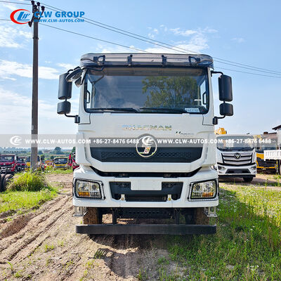 Shacman 8x4 Truck Mounted Knuckle Boom Crane with Brick grab
