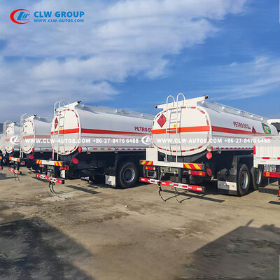 HOWO 8×4 25,000L Fuel Tank Truck with Fuel Dispensing System