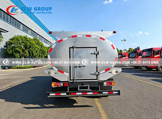 5m³ Milk Tank Truck with CIP Self-Cleaning System