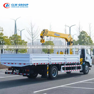 ISUZU 4x2 5-Ton Crane Truck with XCMG 4-Section Boom and 360° Rotation for Construction & Logistics