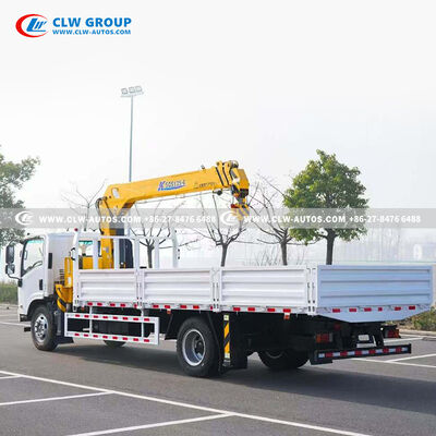 ISUZU 4x2 5-Ton Crane Truck with XCMG 4-Section Boom and 360° Rotation for Construction & Logistics