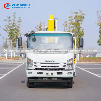 ISUZU 4x2 5-Ton Crane Truck with XCMG 4-Section Boom and 360° Rotation for Construction & Logistics