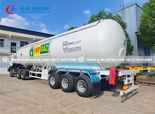 59.5 CBM LPG Tank Trailer with Filling Reel