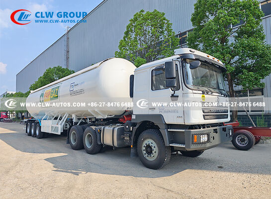 59.5 CBM LPG Tank Trailer with Filling Reel