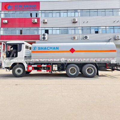 SHACMAN 6x4 25,000L High-Capacity Fuel Tanker Truck with Censtar Dispenser & Emergency Shut-Off Alarm