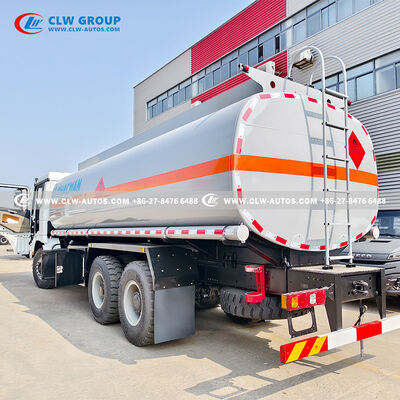 SHACMAN 6x4 25,000L High-Capacity Fuel Tanker Truck with Censtar Dispenser & Emergency Shut-Off Alarm