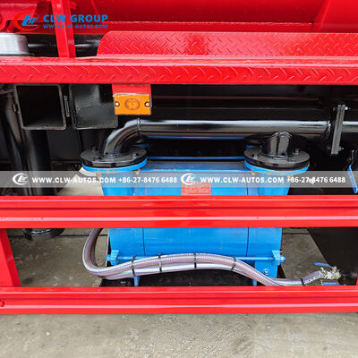 ISUZU 6x4 Sewage Suction Truck with 15-20m³ Carbon Steel Tank and High-Efficiency Vacuum Suction System