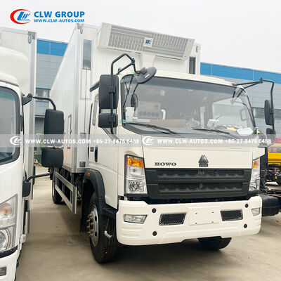 Sinotruk HOWO 10-Ton Refrigerated Truck with Thermo King RV-1200S for Right-Hand Drive Cold Chain Logistics