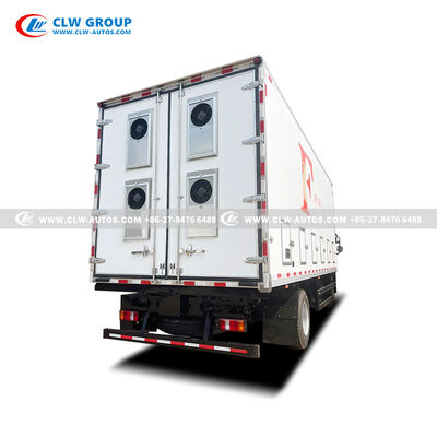 Sinotruk HOWO 10-Ton Refrigerated Truck with Thermo King RV-1200S for Right-Hand Drive Cold Chain Logistics