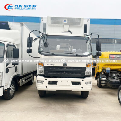 Sinotruk HOWO 10-Ton Refrigerated Truck with Thermo King RV-1200S for Right-Hand Drive Cold Chain Logistics