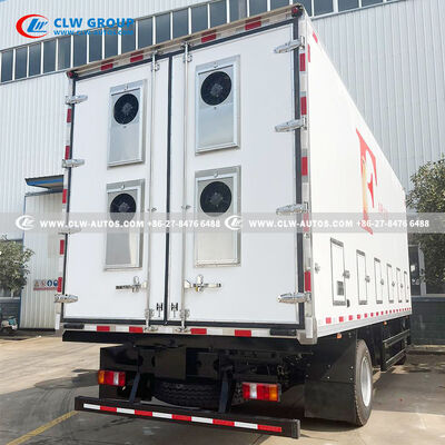 Sinotruk HOWO 10-Ton Refrigerated Truck with Thermo King RV-1200S for Right-Hand Drive Cold Chain Logistics