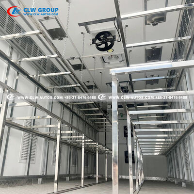 Sinotruk HOWO 10-Ton Refrigerated Truck with Thermo King RV-1200S for Right-Hand Drive Cold Chain Logistics