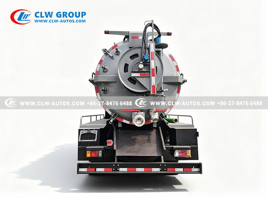 I-SUZU 13m³ Sewer Cleaning Truck with SK-30S Water-Ring Vacuum Pump