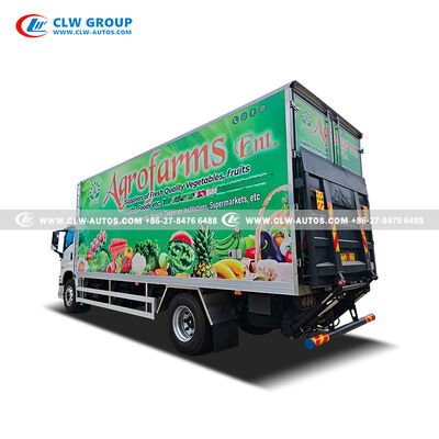 I-SUZU 10Ton Refrigerated Truck with 2000KG Hydraulic Tailgate