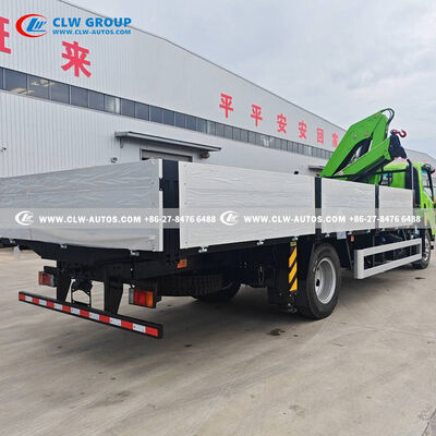 ISUZU 700P 5-Ton Crane Truck with Aluminum Alloy Cargo Box, Liquid Fuel Engine Heating & 10-Ton Tow Hook for Russian Market