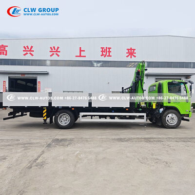 ISUZU 700P 5-Ton Crane Truck with Aluminum Alloy Cargo Box, Liquid Fuel Engine Heating & 10-Ton Tow Hook for Russian Market