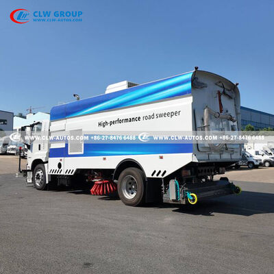 ISUZU FVR 4x2 12m³ Sweeper Truck with 240HP Euro VI Engine, Full-Width Magnetic Strip, and 65km/h Sweeping Speed for Highways & Airports