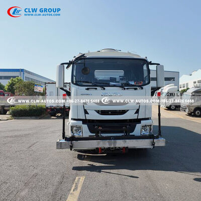 ISUZU FVR 4x2 12m³ Sweeper Truck with 240HP Euro VI Engine, Full-Width Magnetic Strip, and 65km/h Sweeping Speed for Highways & Airports