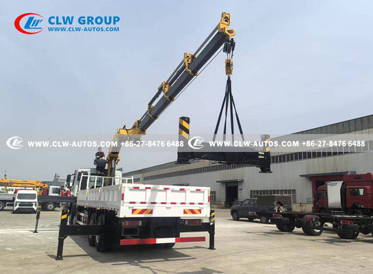 Sinotruk HOWO 8x4 20-Ton Knuckle Boom Crane Truck with 360° Rotation and Multi-Segment Articulated Folding Boom